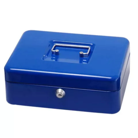 COFRE METALICO PORTA VALORES 24X18X9