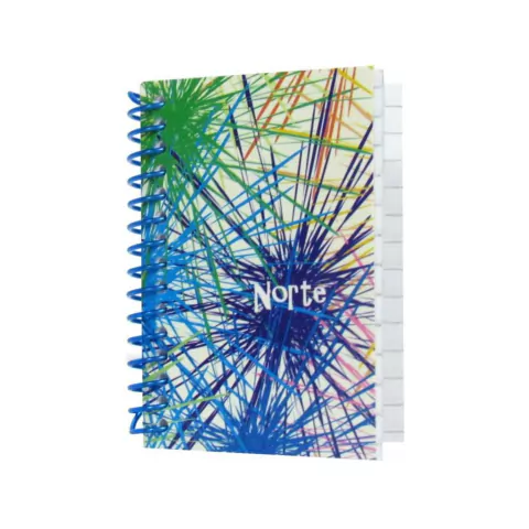 LIBRETA NORTE C/ESPIRAL E INDICE 4060