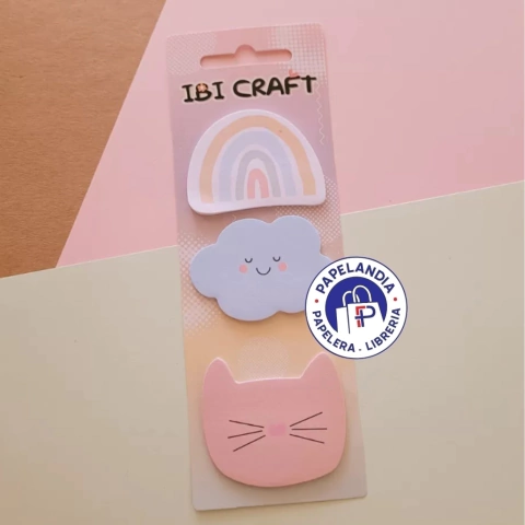 STICKY NOTES IBICRAFT 20 HOJAS RAINBOWN 065170