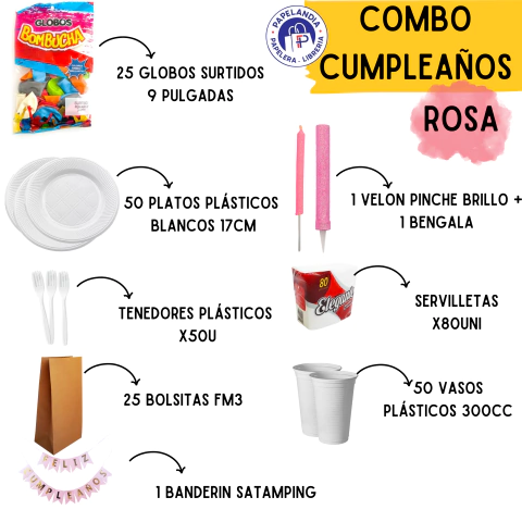 COMBO CUMPLEAÑOS (ROSA)