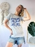 Remera con brillos amor - comprar online