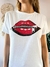 Remera con brillos Boca cierre - comprar online