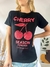 Remera con brillos Cherry - tienda online