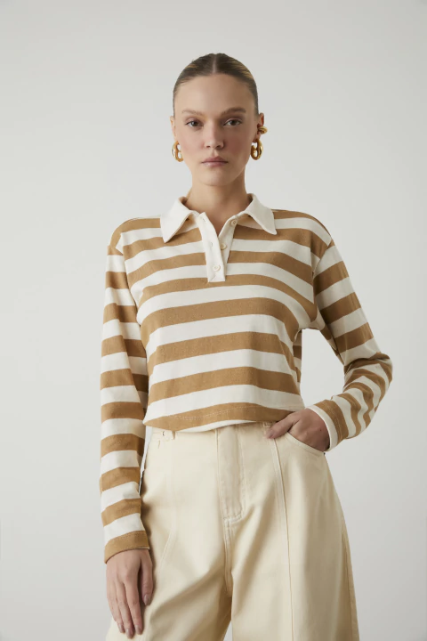 Blusa Mel Bege - comprar online