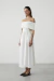 Vestido Cláudia Off White - loja online