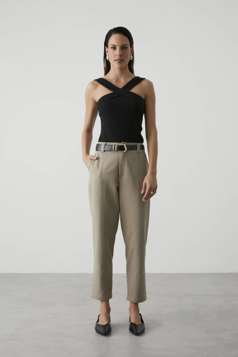 Calça Michele Bege - comprar online