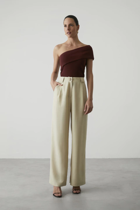 Calça Nayara Bege - comprar online