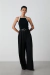 Regata Lina Preto com Off White - comprar online