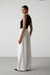 Regata Valentina Preto com Off White - CLOMEE