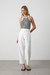 Regata Felicia Branco com Preto - comprar online