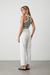 Regata Felicia Branco com Preto - loja online
