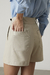 Shorts Saia Natalie Bege na internet