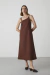 Vestido Diana Marrom