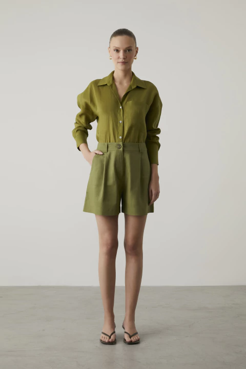 Shorts Beca Verde - comprar online