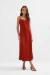 Vestido Sabrina Vermelho