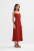 Vestido Sabrina Vermelho na internet