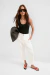 Calça Marjorie Off White - comprar online