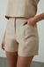 Shorts Pamela Bege - comprar online