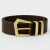 Cinto Chloe Marrom com Dourado
