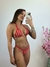Biquíni cortininha Anitta - tricot bali vermelho/nude na internet
