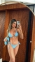 Biquini cortininha dupla face - Elloah coconuut azul - comprar online