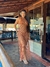 saída de praia vestido macramê - Grécia Caramelo