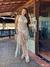 Saída de praia vestido Macramê - Grécia off - comprar online