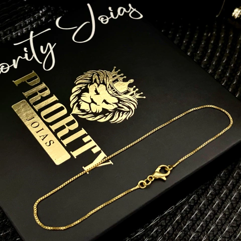 PULSEIRA VENEZIANA 1mm FECHO LAGOSTA - BANHADO A OURO 18K - comprar online