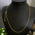 CORRENTE CORAÇÃO ENTRELAÇADO AJUSTAVEL FEMININO BANHADO A OURO 18K