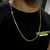 CORRENTE PIASTRINE 3mm FECHO TRAVA DUPLA - BANHADO A OURO 18K - comprar online