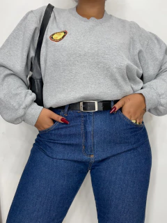 Moletom Cinza TAM GG - comprar online
