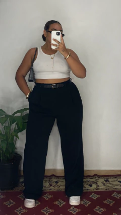 Conjunto alfaiataria Preto - brechocipower