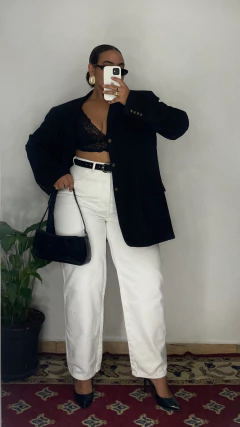 Conjunto alfaiataria Preto na internet