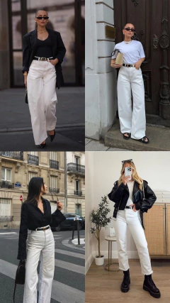 Calça jeans Branca