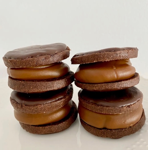 Alfajor de chocolate
