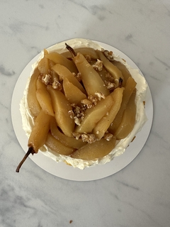 Cheesecake de Peras