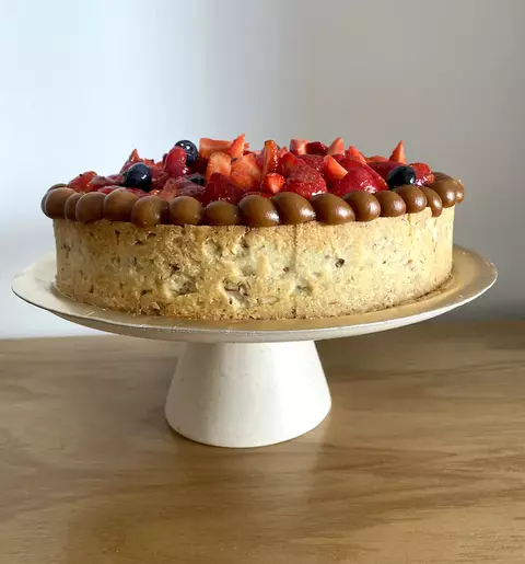 Tarta Sablee de Almendras y pastelera