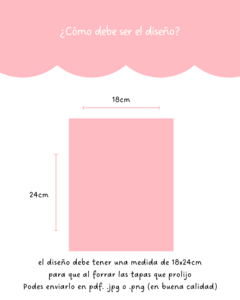 Cuaderno A4 - tapa personalizada - comprar online
