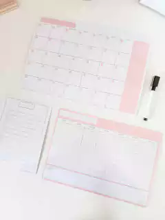 Kit x3 planners imantados