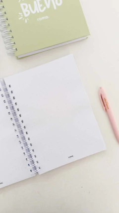 Cuaderno A5 - brillas - tienda online