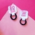 Tags com Elástico de Cabelo - Outubro Rosa na internet