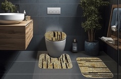 Bathroom Set RAYZA Royal Montana Lascaux des. Cosi Kit com 3 Pecas