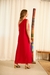 Vestido Um Ombro Só Fabiana vermelho - Carolina Nolasco Brand