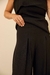 Calça Pantalona Maria preto - Carolina Nolasco Brand