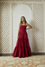 Saia Longa Recortes Carol Vermelho (PRE ORDER) - comprar online