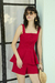 Top Godê Camila vermelho verano na internet