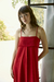 Vestido Midi Vivi vermelho verano - comprar online