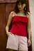 Top Alcinha Anna vermelho verano - Carolina Nolasco Brand