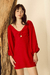 Vestido Curto Babi vermelho verano