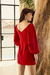 Vestido Curto Babi vermelho verano na internet
